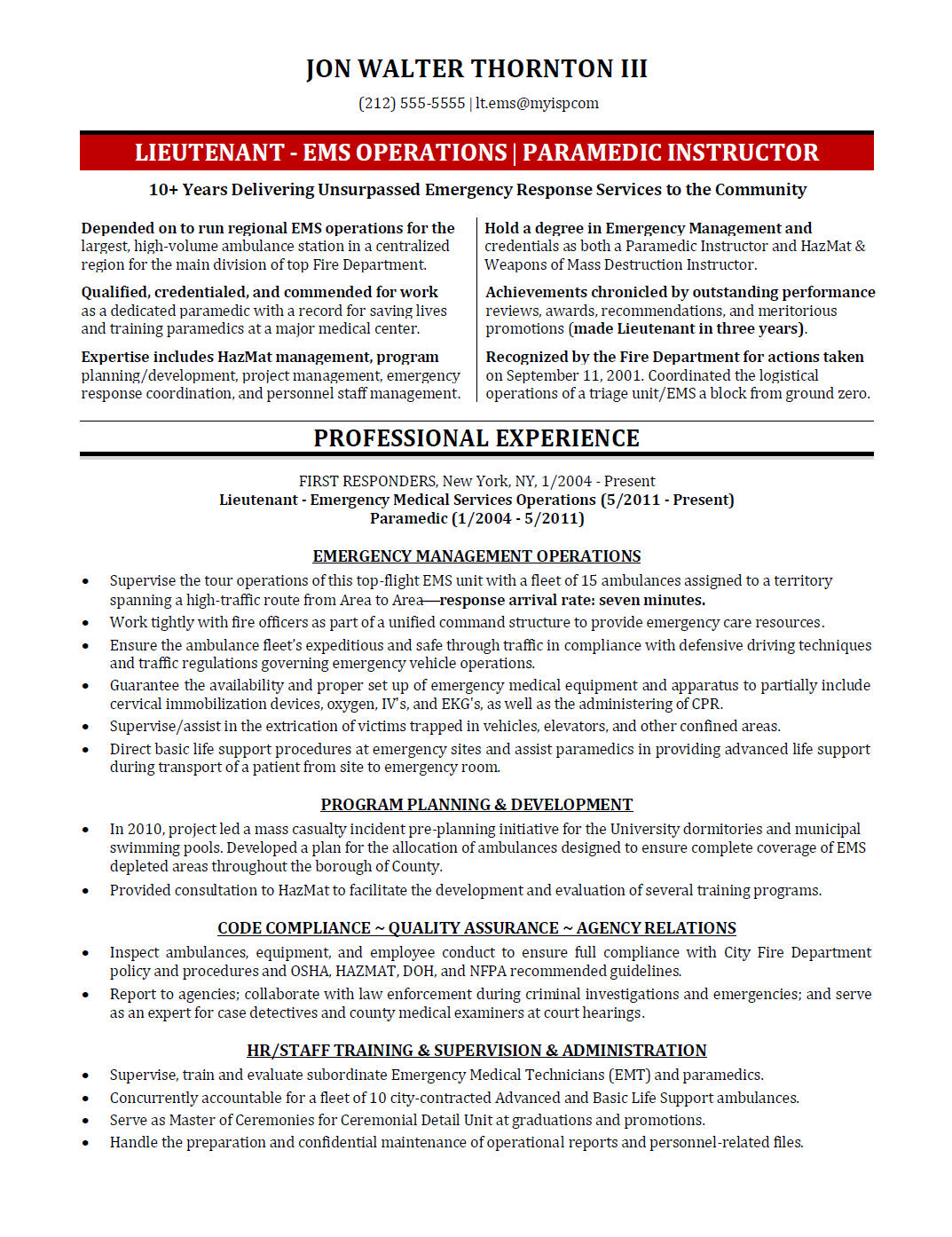 Portfolio Best Resumes of New York